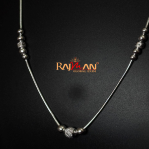 Silver Sparkle Ball Chain