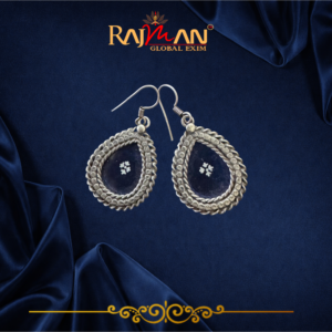 AMRAPALI FUSION BLUE EARRING