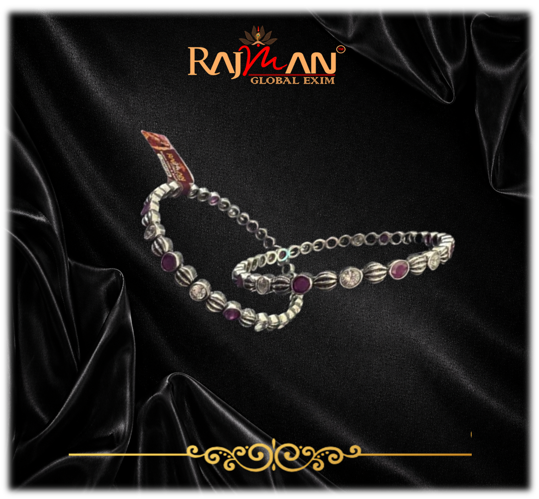 Bai'sa Cut Stone Bangles - Image 5