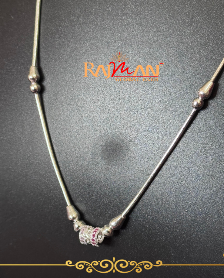 The Pink Perl Chain pendent - Image 3