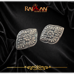 Earring Oxy Repouss'e Floral