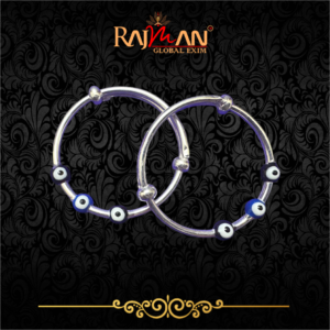 KIDS SILVER NAzAR KADA