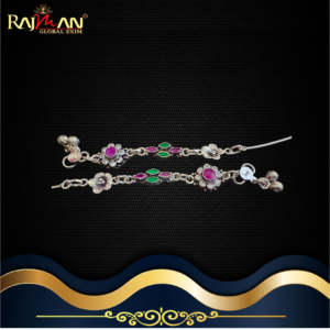 The Oxy Ruby Antique Anklet