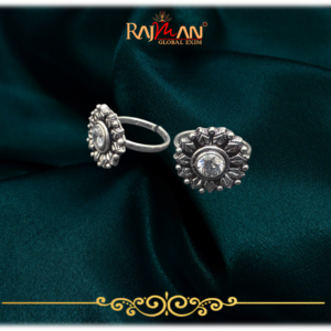 The Elegant Round Oxy Toe Ring